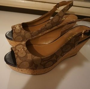 Coach wedges